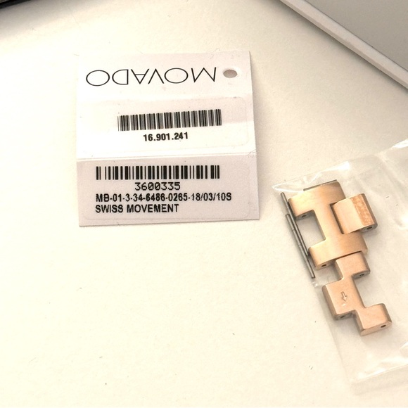 MOVADO BOLD Rose Gold-Tone Stainless Steel Ladies Watch - Picture 6 of 14